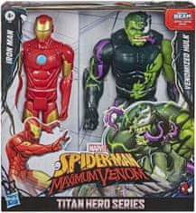 MARVEL Sada 2 Figurek 30 cm Iron Man Venomized Hulk od Hasbro.