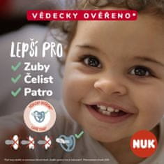 Nuk Dudlík Space Disney Mickey v boxu, červený 6-18m