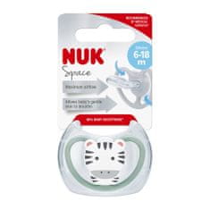 Nuk Dudlík Space Zebra v boxu 6-18m