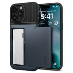 Spigen Slim Armor CS pancéřové pouzdro na iPhone 15 PRO MAX 6.7" Navy blue