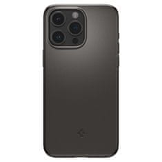 Spigen Thin Fit silikonové pouzdro na iPhone 15 PRO 6.1" Gunmetal