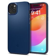 Spigen Thin Fit silikonové pouzdro na iPhone 15 PLUS 6.7" Navy blue