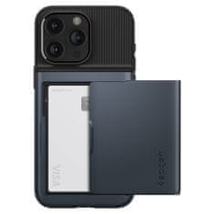 Spigen Slim Armor CS pancéřové pouzdro na iPhone 15 PRO MAX 6.7" Navy blue