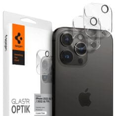 Spigen OCHRANA FOTOAPARÁTU SPIGEN OPTIK.TR OCHRANA FOTOAPARÁTU 2 BALENÍ IPHONE 14 PRO / 14 PRO MAX CRYSTAL CLEAR