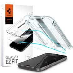 Spigen TEPELNÉ SKLO SPIGEN GLAS.TR "EZ FIT" 2 BALENÍ IPHONE 15 CLEAR