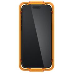 Spigen TEPELNÉ SKLO SPIGEN ALM GLASS FC 2 BALENÍ IPHONE 15 ČERNÉ