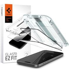 Spigen TEPELNÉ SKLO SPIGEN GLAS.TR "EZ FIT" FC IPHONE 15 ČERNÁ