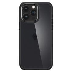 Spigen Ultra Hybrid obal na iPhone 15 PRO 6.1" Frost Black (kouřový)