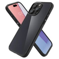 Spigen Ultra Hybrid obal na iPhone 15 PRO 6.1" Frost Black (kouřový)