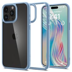 Spigen Ultra Hybrid pouzdro na iPhone 15 PRO MAX 6.7" Sierra blue