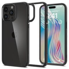 Spigen Crystal Hybrid pouzdro na iPhone 15 PRO 6.1" Matte black