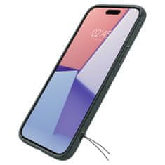 Spigen Liquid Air silikonové pouzdro na iPhone 15 PLUS 6.7" Abyss Green