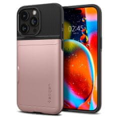 Spigen Slim Armor CS pancéřové pouzdro na iPhone 15 PRO MAX 6.7" Rose gold