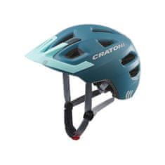 Cratoni Přilba Maxster Pro - steel-blue matt, 2020 - Velikost S-M (51-56 cm)