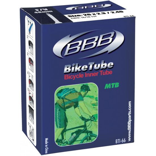 BBB Duše BTI-67 BikeTube 26x1.9/2.125 (47/57-559/584) (GV 48)