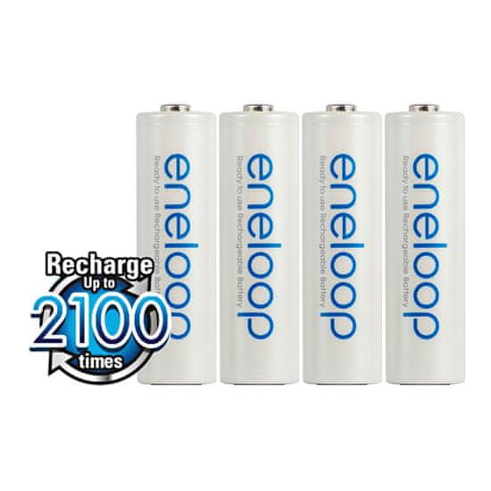 Panasonic Baterie Eneloop AA 1900mAh (NiMH BK-3MCCE-4) - nabijecí, sada 4 ks