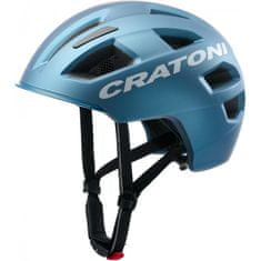 Cratoni Přilba C-Pure - ocelově modrá mat - Velikost M-L (58-61 cm)