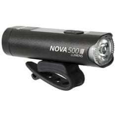 MAX1 Světlo Nova 500 USB - přední, 500 lm, součástí 1× 18650 lithiová baterie (3,7 V / 2400 mAh)