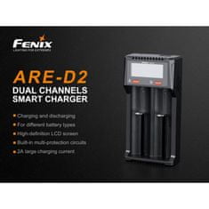 Fenix Nabíječka ARE-D2 USB - pro baterie NiMH, Li-ion, Li-ion, NiMH, NiCd