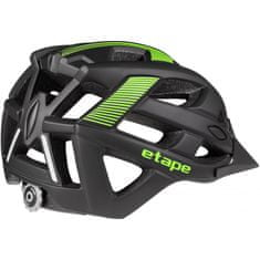 Etape Přilba Escape - černo-zelená mat - Velikost S-M (55-58 cm)