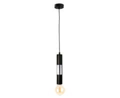 Greatstore Závěsné svítidlo 1xE27 MAGNUM BULB BLACK/SILVER