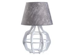 Greatstore Noční lampa 1xE27 BENTO WHITE GREY II 920