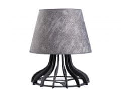 Greatstore Noční lampa 1xE27 LUCIO GREY II 956