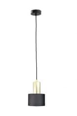 shumee Závěsné svítidlo 1xE27 LUCE BLACK GOLD