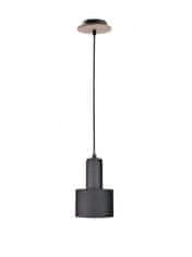 Greatstore Závěsné svítidlo 1xE27 LUCE BLACK WOOD