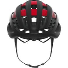 Abus Přilba AirBreaker - black red - Velikost M (52- 58cm)