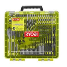 RYOBI Ryobi RAKDD100 - 100ks sada vrtacích a šroubovacích bitů