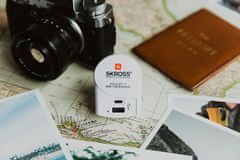 Skross  USB nabíjecí adaptér Type-C Euro, 5400mA, 2x USB výstup Typ-A + Typ-C