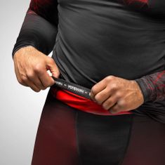 Rashguard HAYABUSA Geo Dl. rukáv - červený