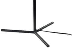 Beliani Skleněná stolní lampa 45 cm černá WAPITI