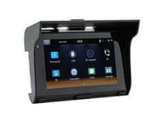 Monitor 5 na motocykl s Apple CarPlay, Android auto, Bluetooth, mini USB, micro SD (ds-502cam)