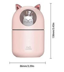 AUR Elektrický Aroma difuzér KITTY 300ml