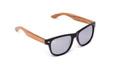 Kašmir WAY WOOD POLARIZED WWP05 černé - skla zrcadlová