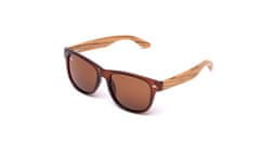 Kašmir WAY WOOD POLARIZED WWP04 hnědé - skla hnědá