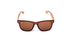 Kašmir WAY WOOD POLARIZED WWP04 hnědé - skla hnědá