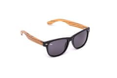 Kašmir WAY WOOD POLARIZED WWP01 černé - skla tmavá