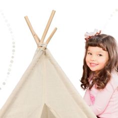 KIK Indický domeček pro děti Tipi Wigwam 135cm