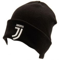 FOREVER COLLECTIBLES Stylová zimní úpletová čepice JUVENTUS FC Cuff Beanie