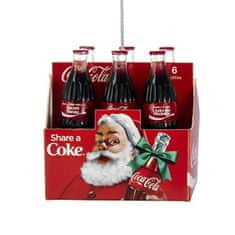 kurt adler Závěsná ozdoba - Coca-Cola 6pack, Kurt Adler