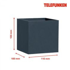 BRILONER BRILONER TELEFUNKEN LED venkovní svítidlo 11 cm 2x7W 600lm antracit IP44 TF 303405TF