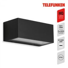 BRILONER BRILONER TELEFUNKEN LED venkovní svítidlo 18,5 cm 6W 600lm černá TF 314405TF