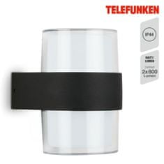 BRILONER BRILONER LED venkovní svítidlo, černá, 2xLED/8W TF 320405TF