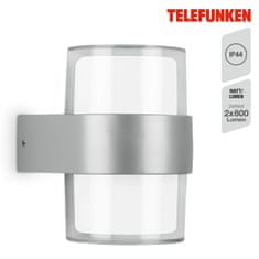 BRILONER BRILONER LED venkovní svítidlo, stříbrná, 2xLED/8W TF 320404TF