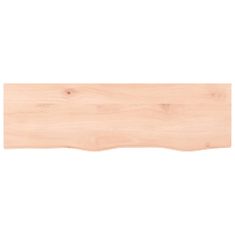 Greatstore Koupelnová deska 100 x 30 x 2 cm neošetřené masivní dřevo