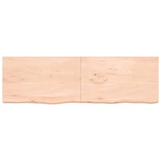 Greatstore Koupelnová deska 200 x 60 x 6 cm neošetřené masivní dřevo