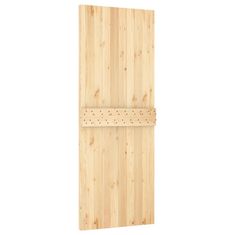 Greatstore Posuvné dveře s kováním 80 x 210 cm masivní borové dřevo